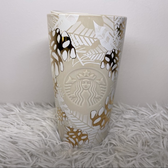NEW Starbucks 2020 Holiday Ceramic Tumbler